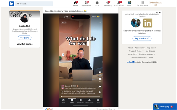 LinkedIn Short-Form Video Feed - Will Revenue Sharing Come Next?