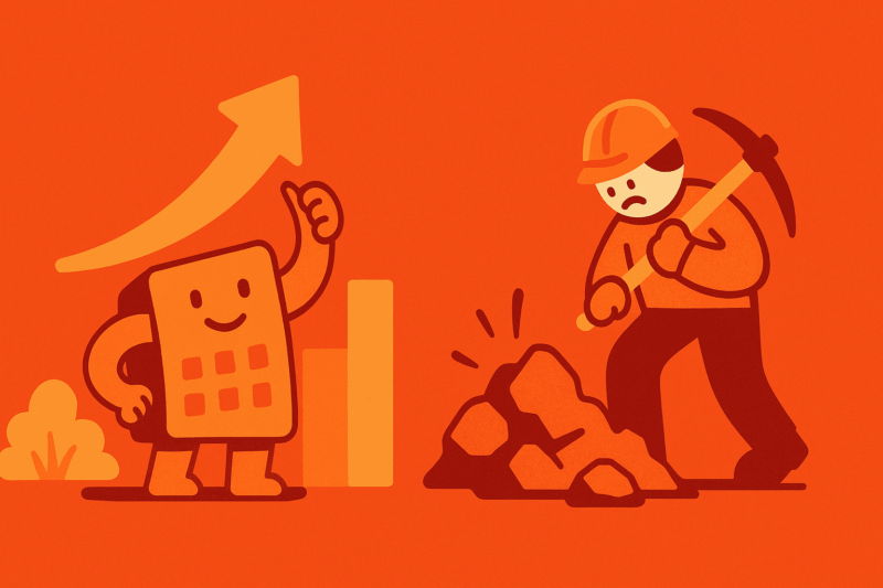 Thriving businesses create value, dying businesses strip-mine it Thriving businesses create value, dying businesses strip-mine it