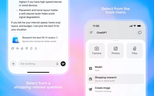 OpenAI Adds Shopping Research For Product Discovery