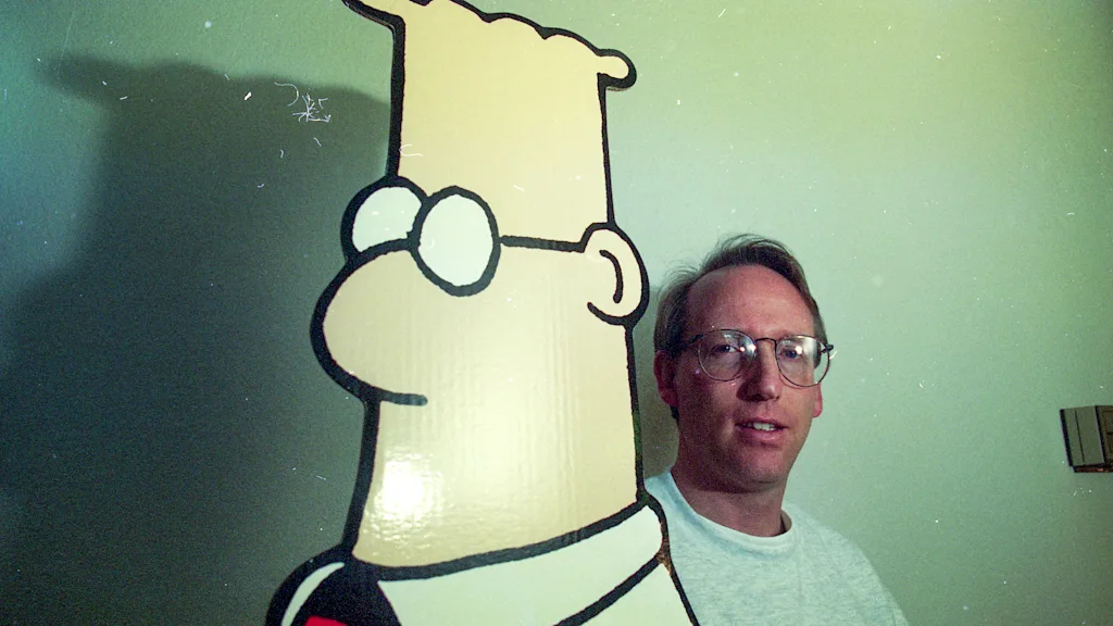‘Dilbert’ taught white-collar workers how to talk about hating work