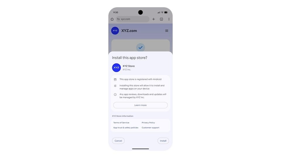 Google ends its 30 percent app store fee and welcomes third-party app stores