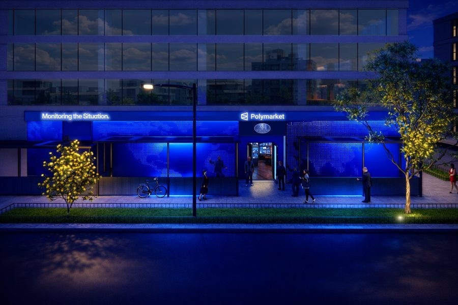 Polymarket opens Washington bar for watching geopolitics markets and breaking news Polymarket opens Washington bar for watching geopolitics markets and breaking news