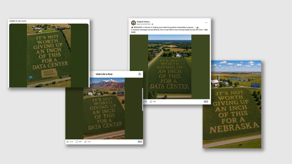 AI slop farms are churning out anti-AI data center memes on Facebook | DeviceDaily.com